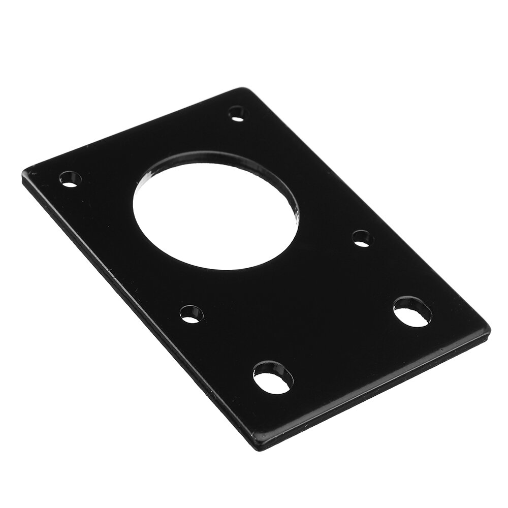 NEMA17 42 Stepper Motor Black/Silver Fixed Bracket Mounting Plate for 3D Printer Motor 2020 Profile Parts